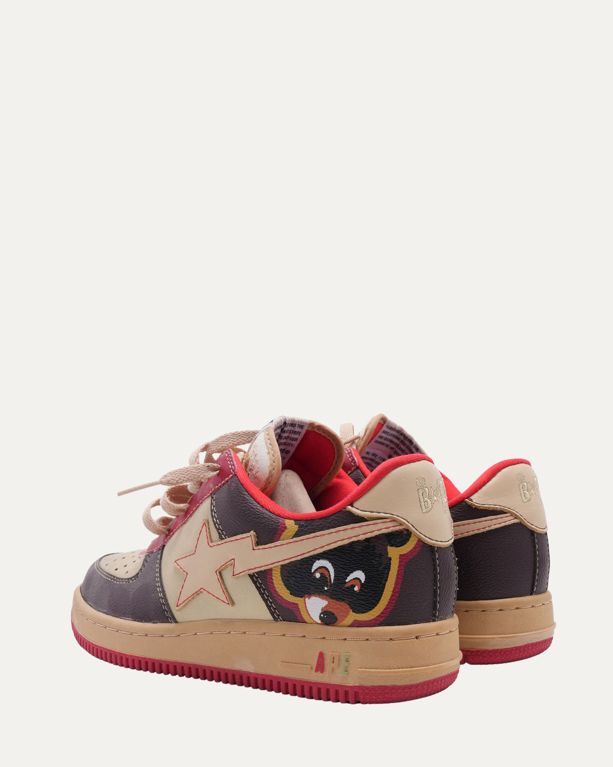 Kanye West Bapesta FS-001 Low 'College Dropout' Sneakers