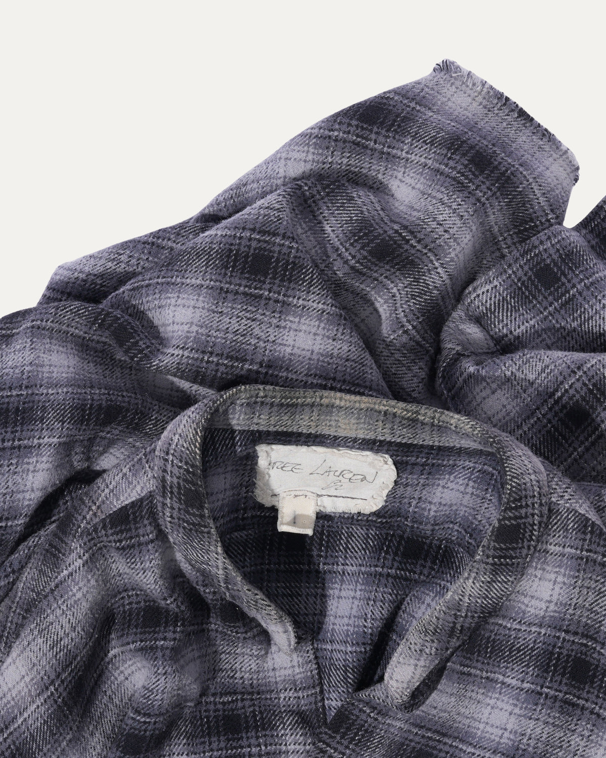 Plaid Flannel Studio Shirt