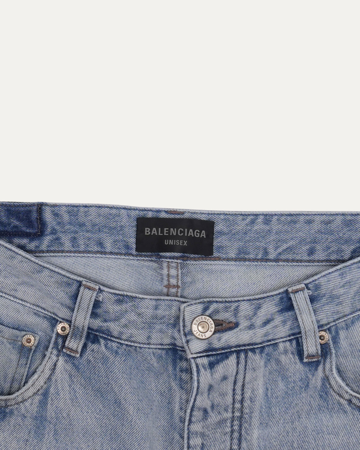 Light Wash Baggy Jeans