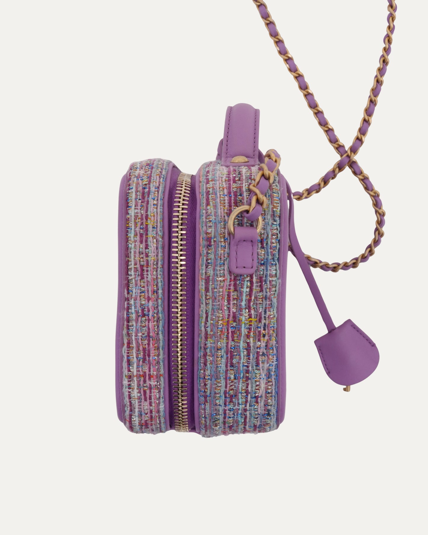 Tweed Filigree Vanity Case