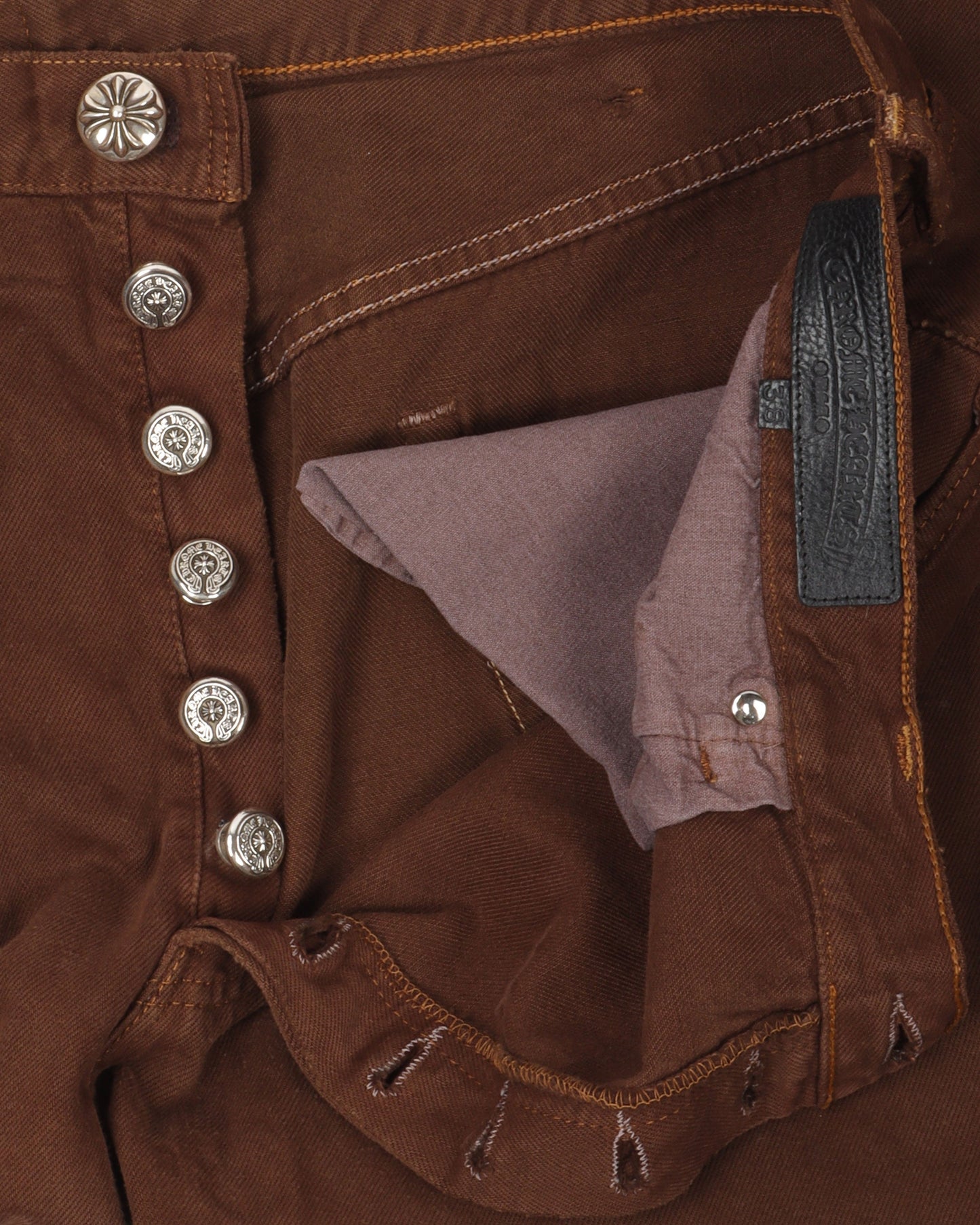 NYFW Leopard Levi's Cross Patch Jeans