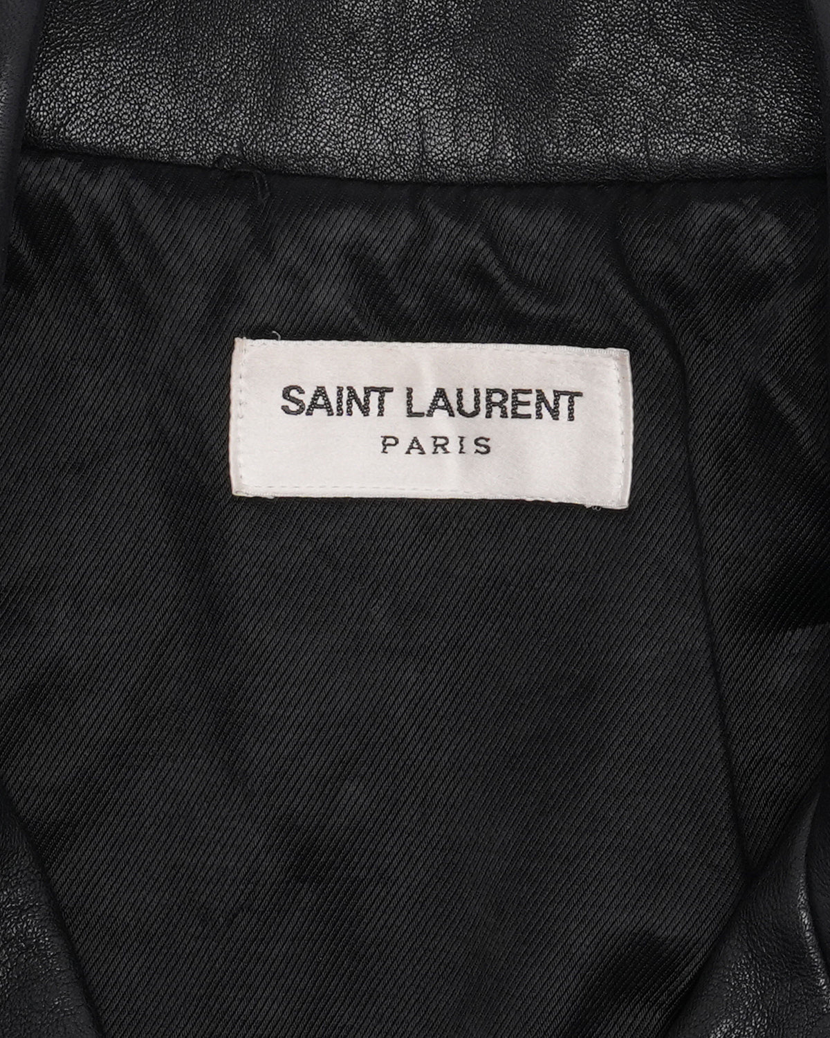 SS14 Studded L17 Leather Double Rider Jacket