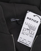 Seoul Exclusive Heaven Will Burn Your Eyes Assemblage Zip Hoodie