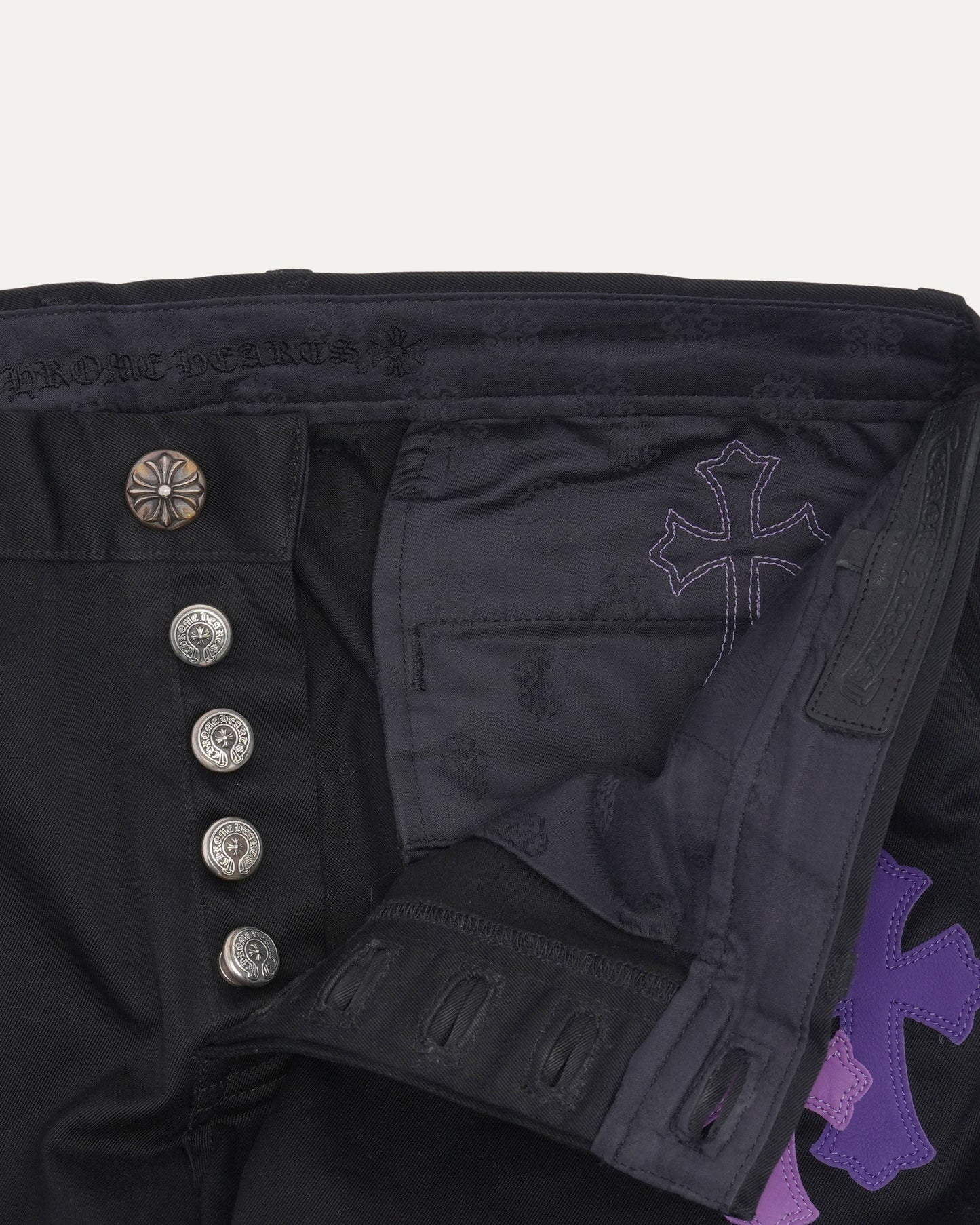 Cross Patch Chino Pants