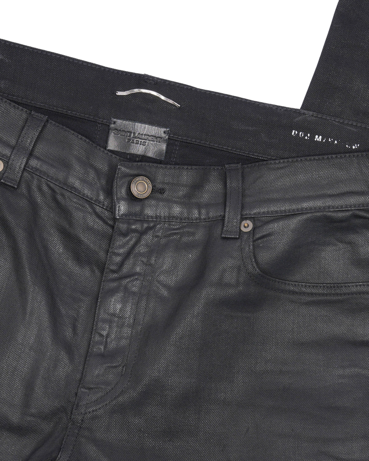 Waxed Skinny Jeans