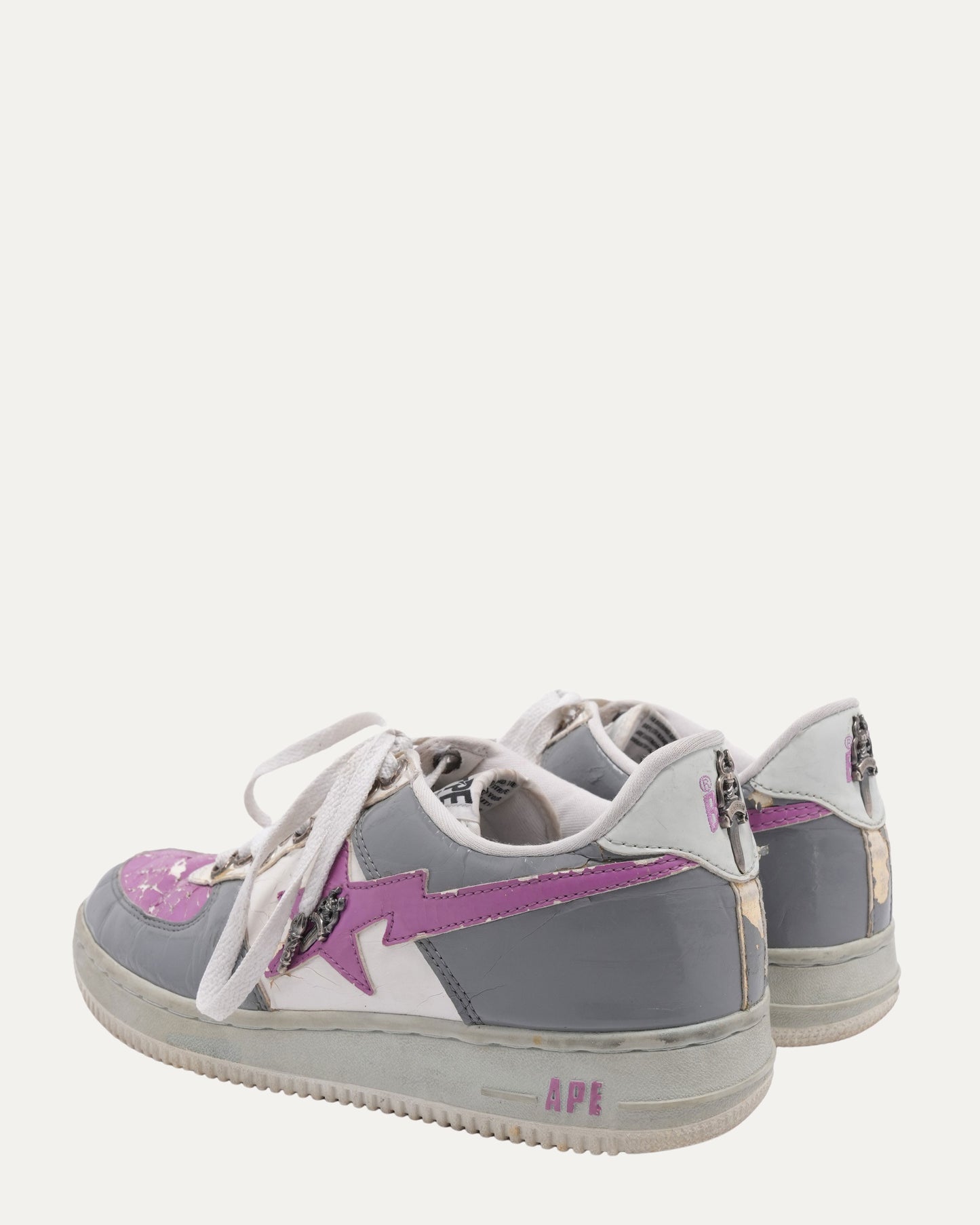 Patent Leather Bape Sta Sneakers