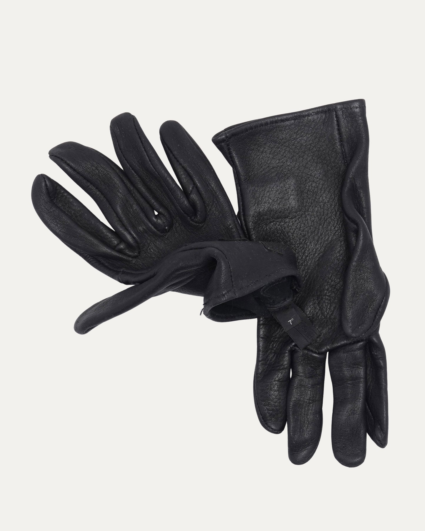 Cemetery Cross Patch Leather Gloves