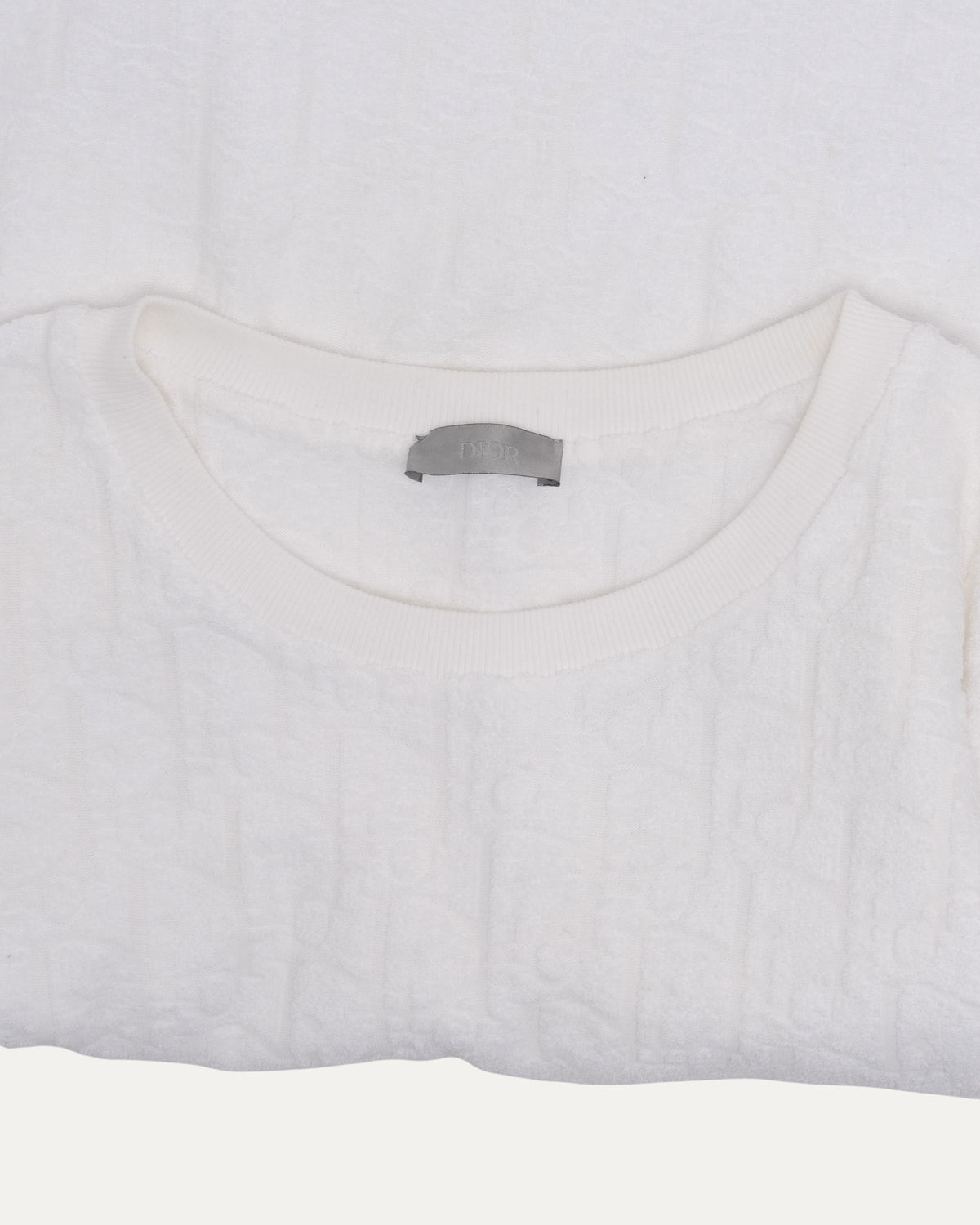 Oblique Terry Cloth T-Shirt