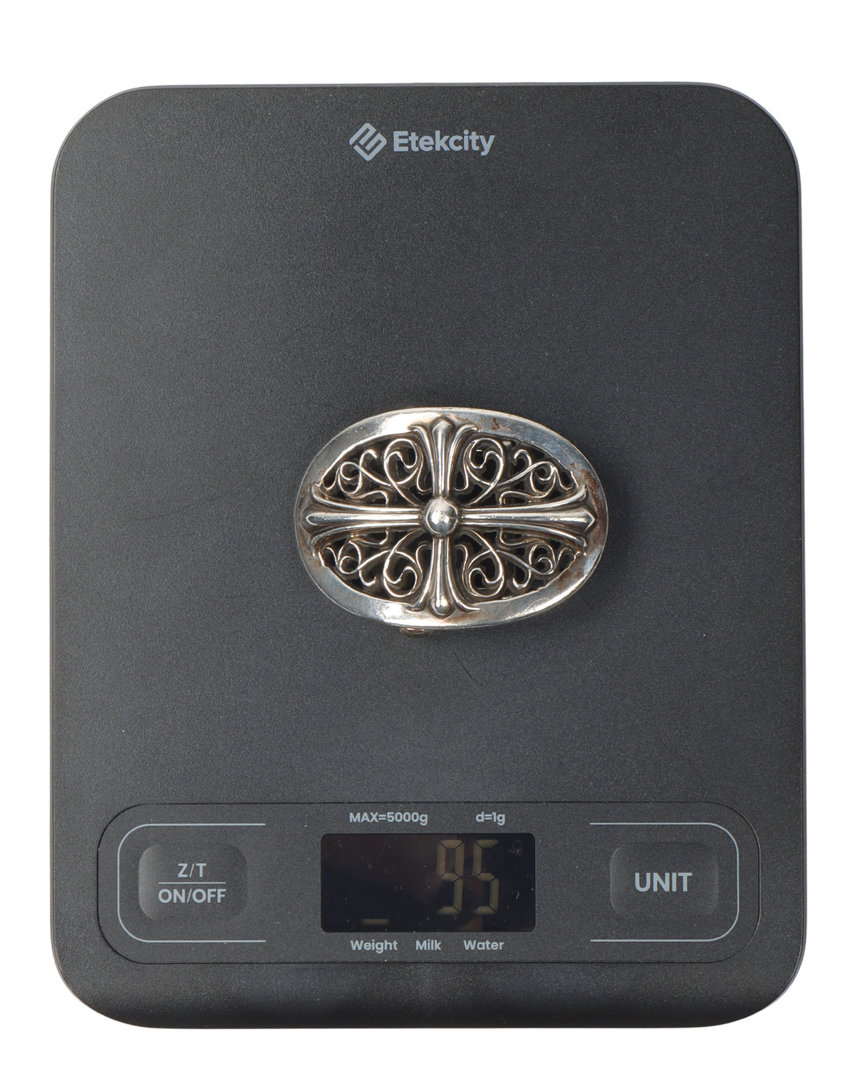 Small Oval Cross Belt Buckle