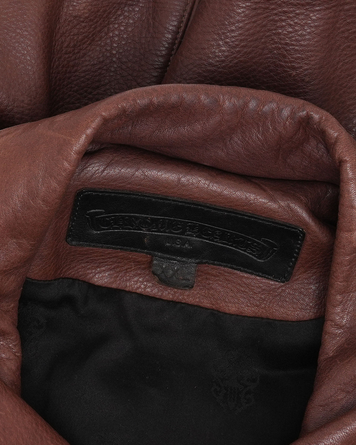 Leather Western Claw Button Jacket