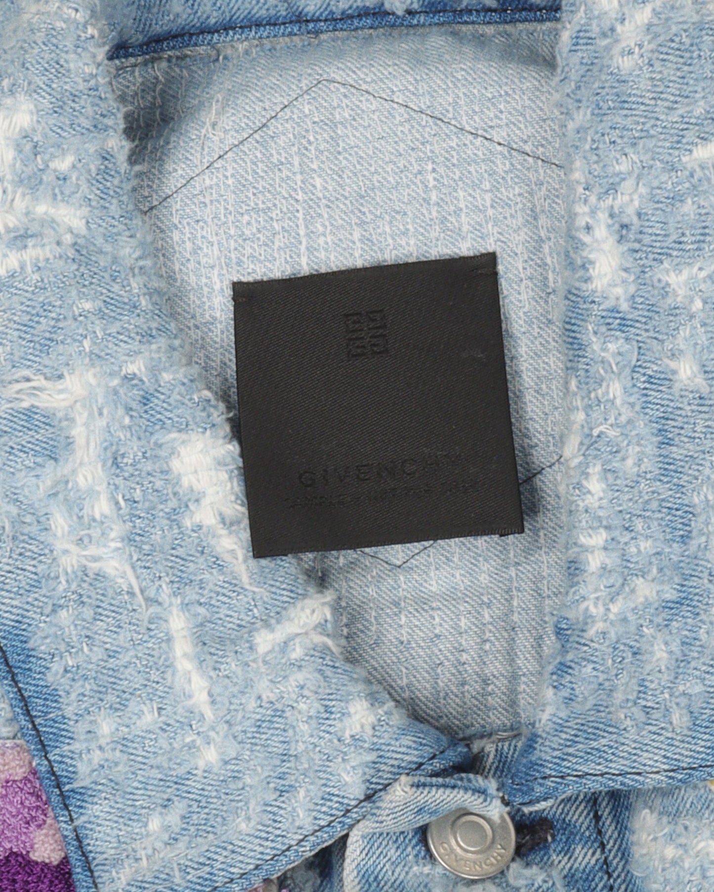 Bstroy Destroyed Patch Denim Jacket