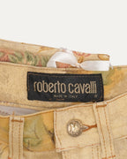 1990s Tapestry Print Jeans