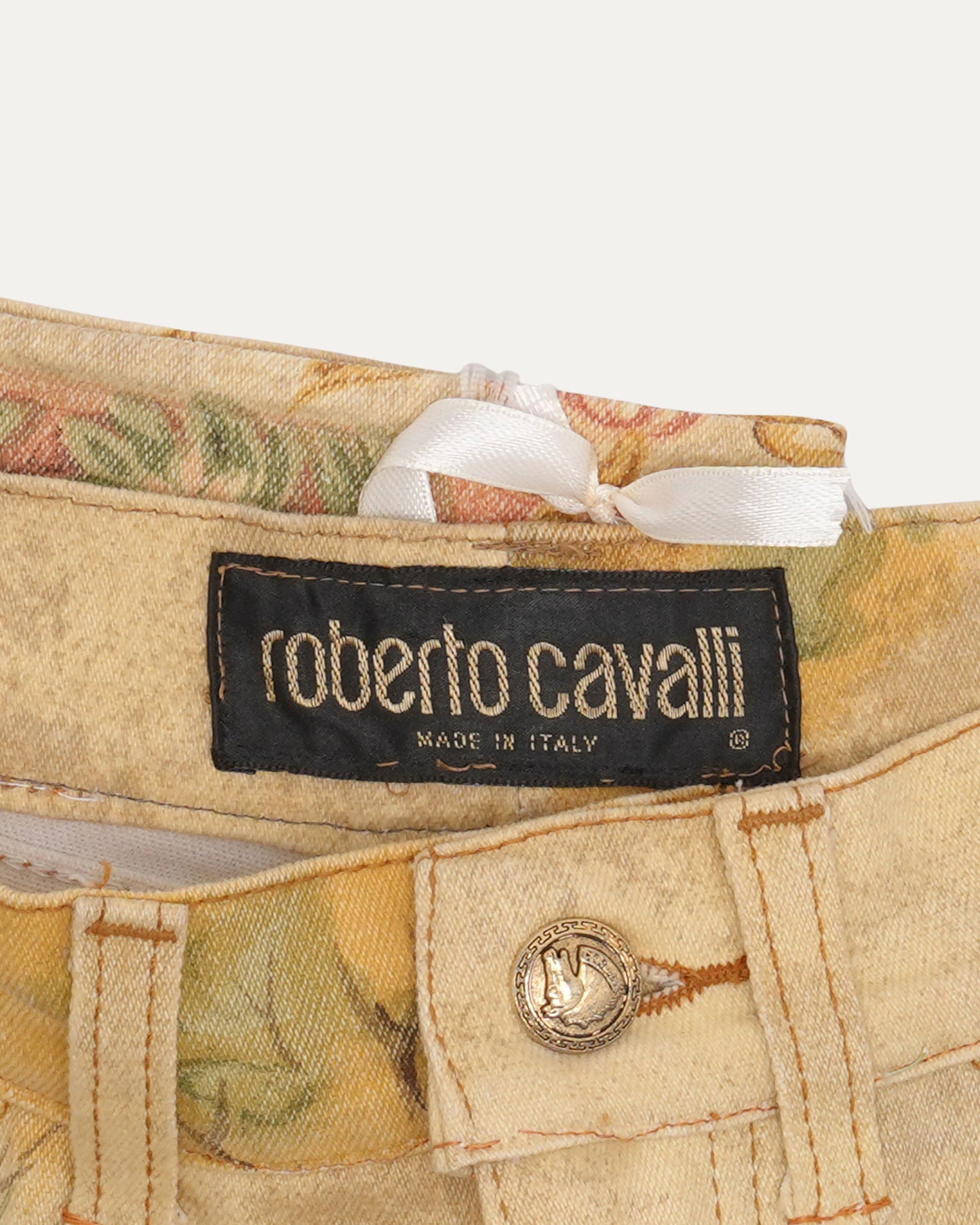 1990s Tapestry Print Jeans