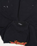 Distressed Metal Logo T-Shirt
