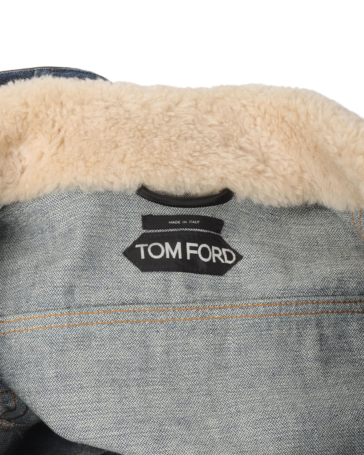 Shearling Denim Jacket
