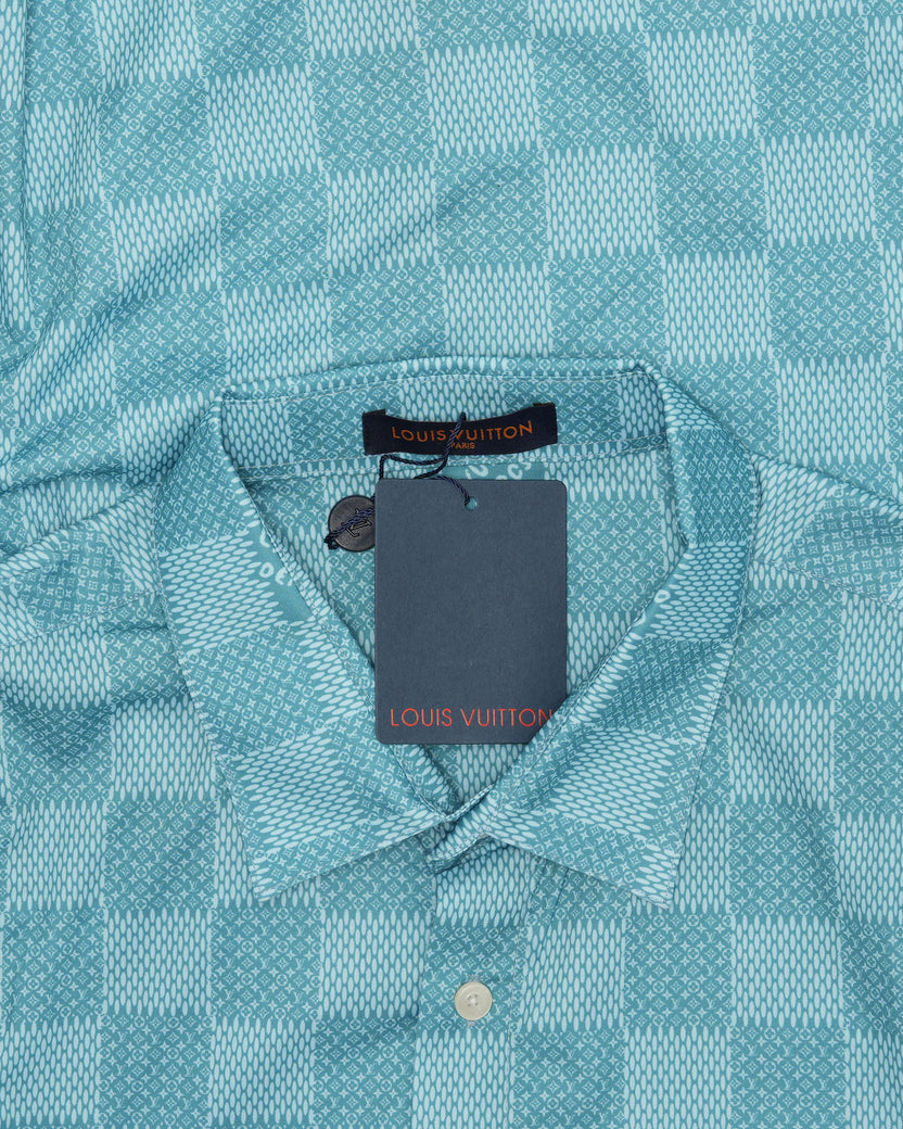 Damier Silk Shirt