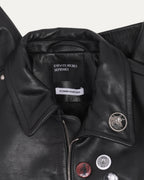 Sid Leather Jacket with Studs
