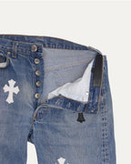 Levi's 501 Cross Patch Jeans