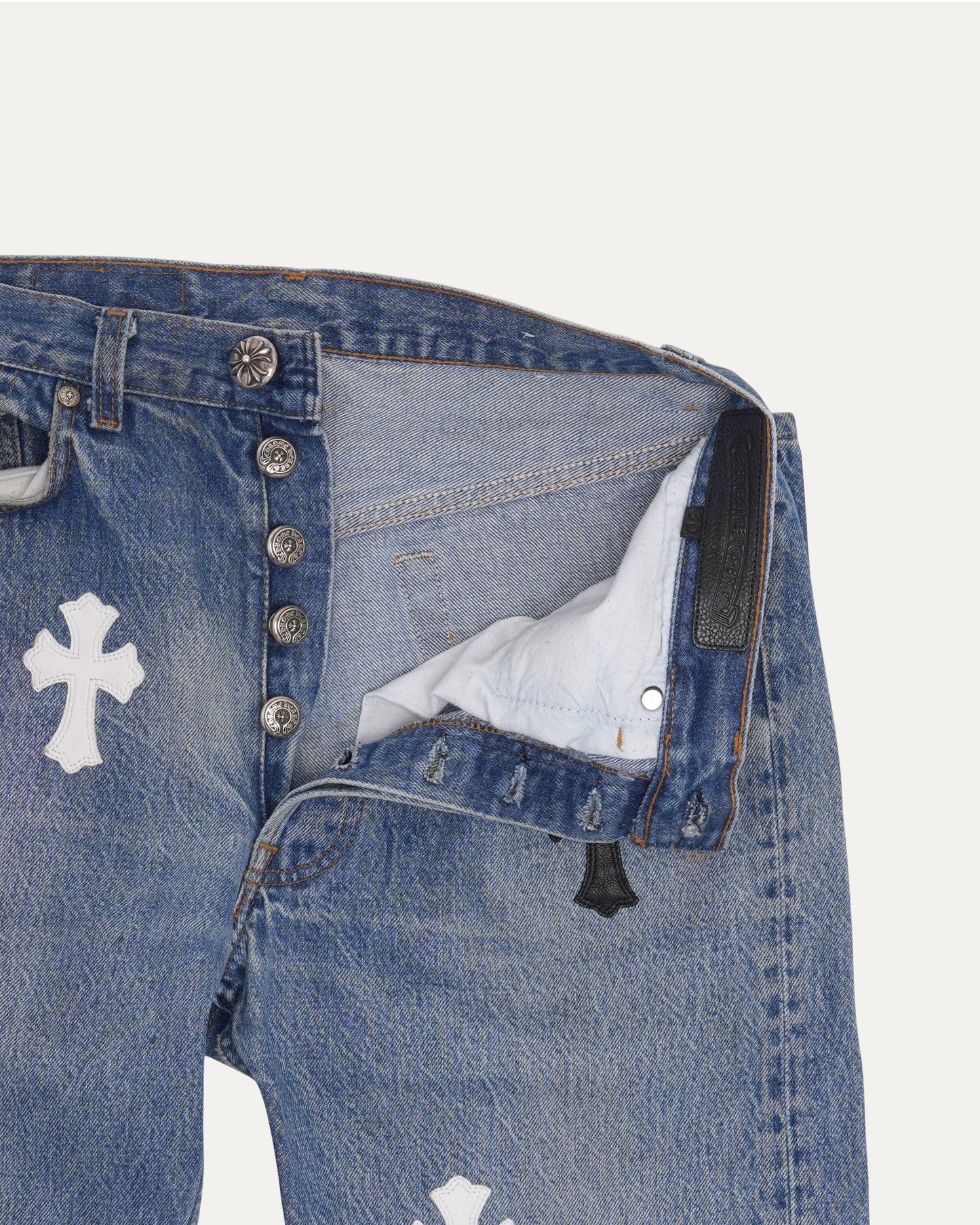 Levi's 501 Cross Patch Jeans