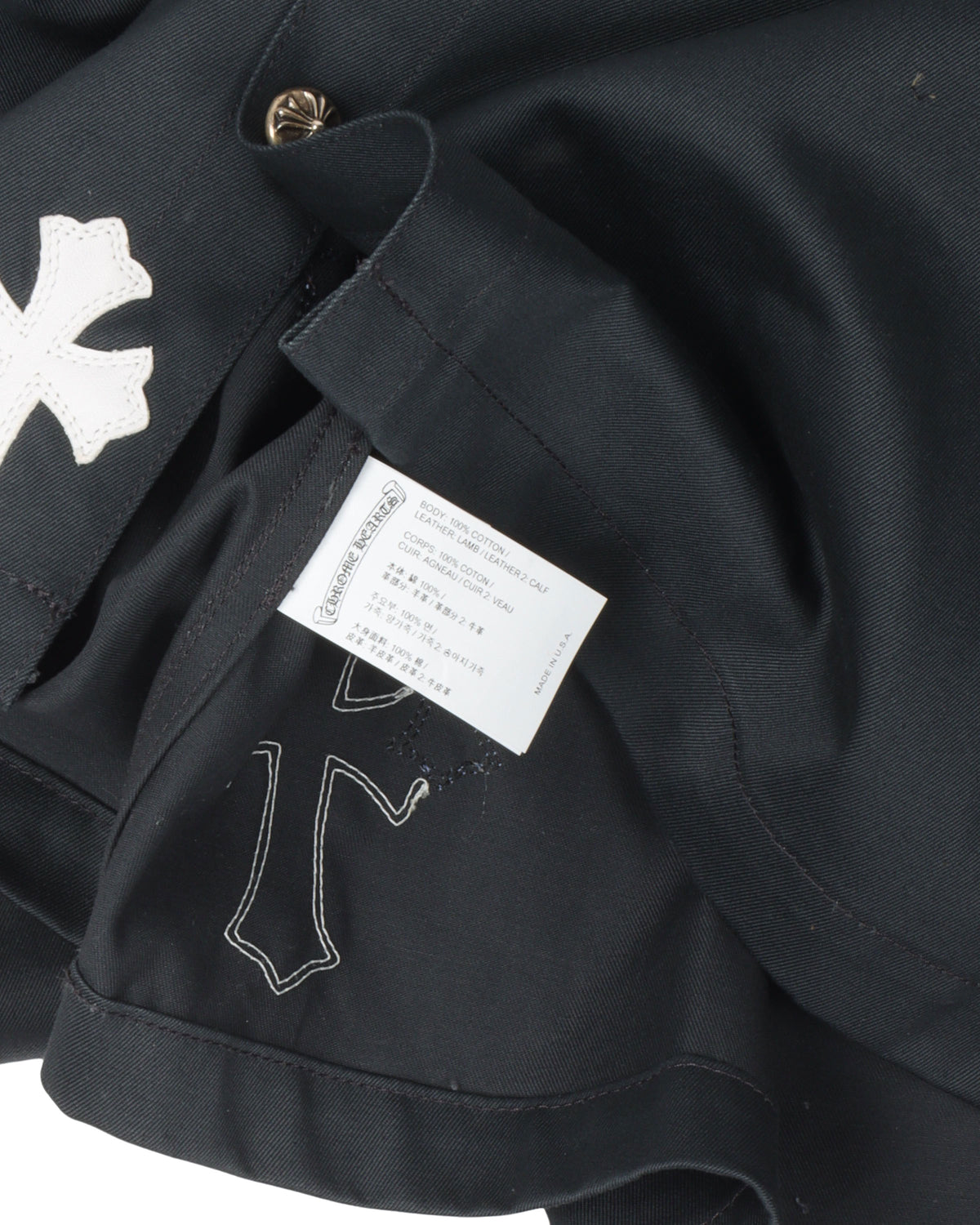 Cross Patch Work Dog Shirt