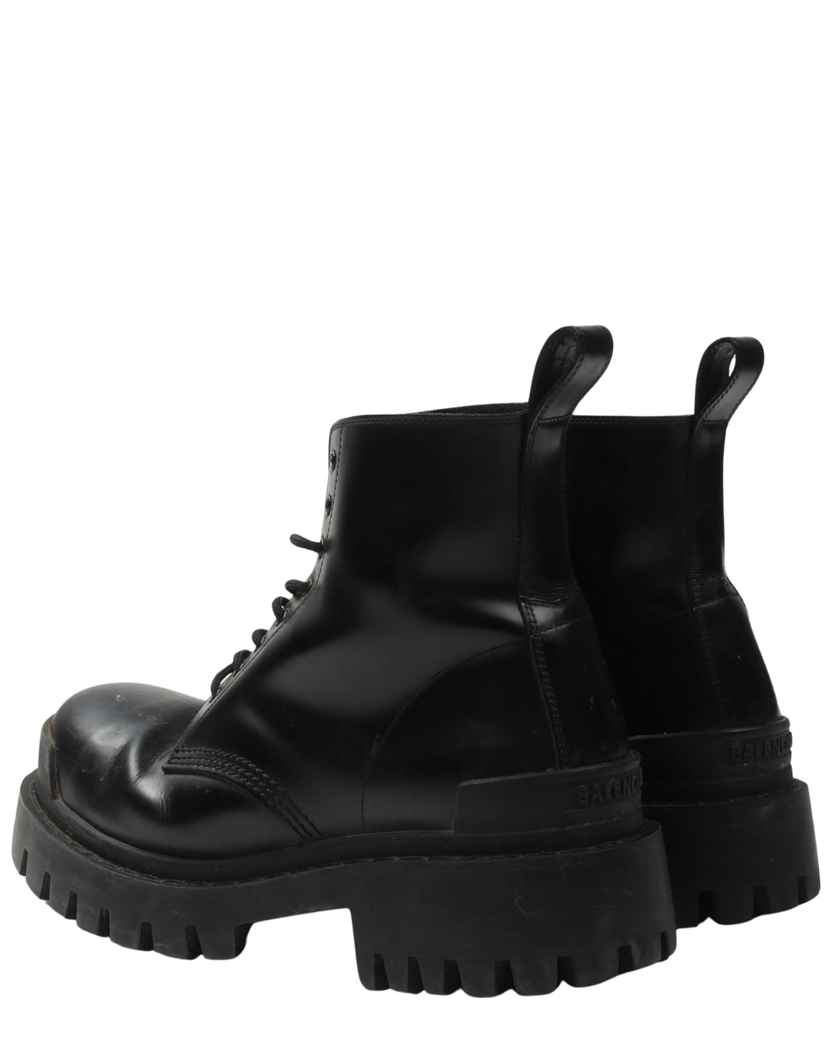 Leather Strike Boots