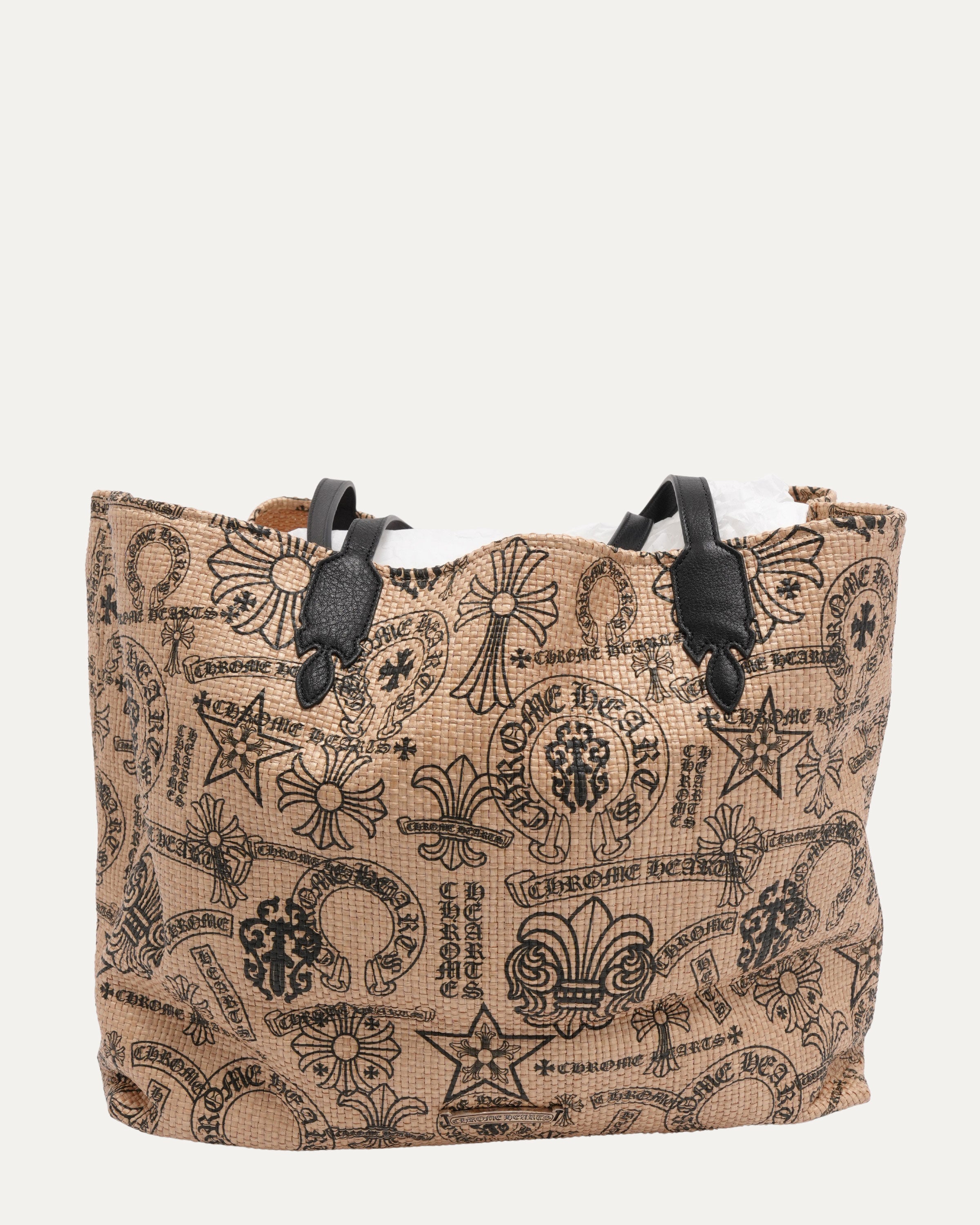 Chrome Hearts Large Straw Beach Bag – Justin Reed