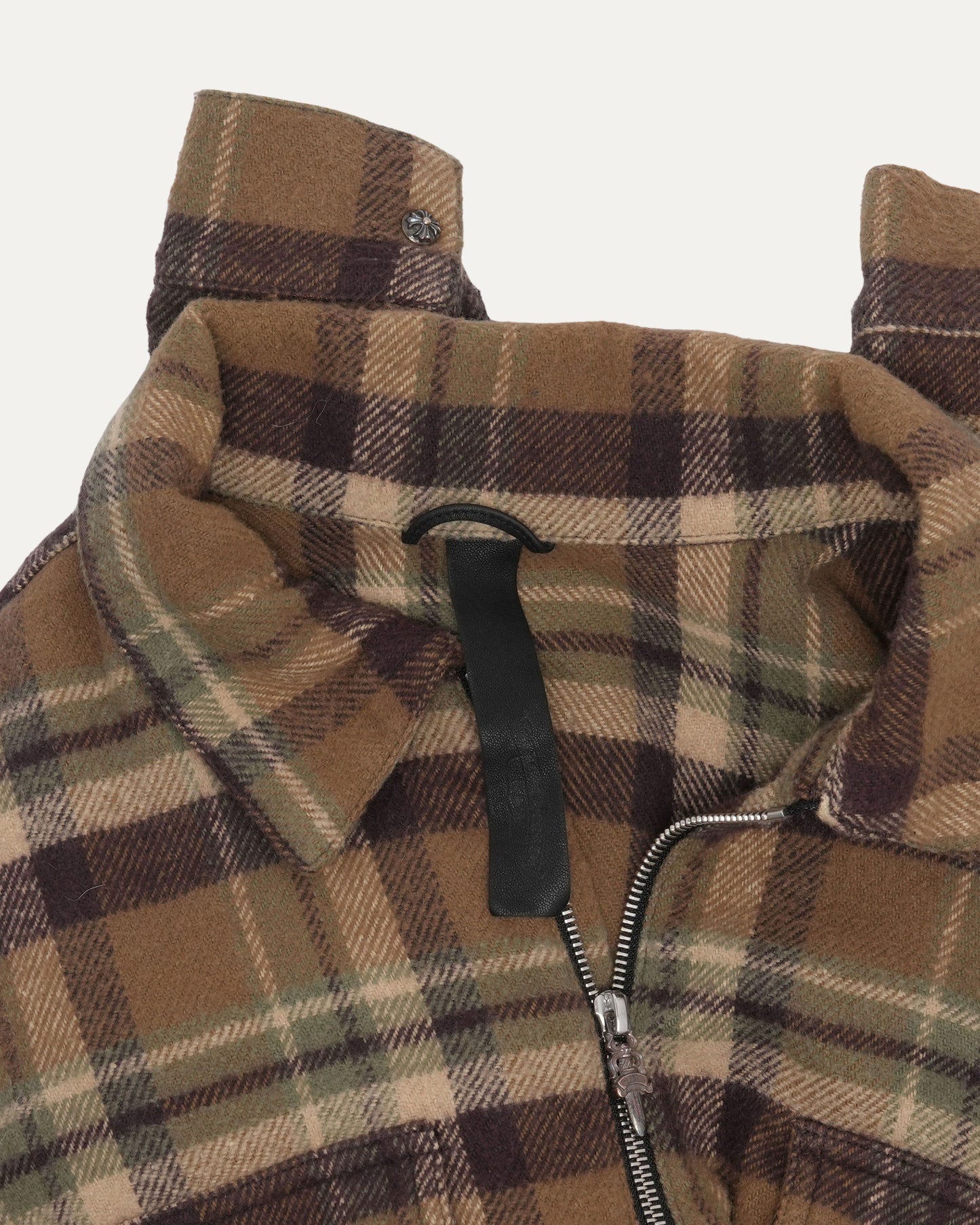 Underdog Quarter Zip Flannel Shirt