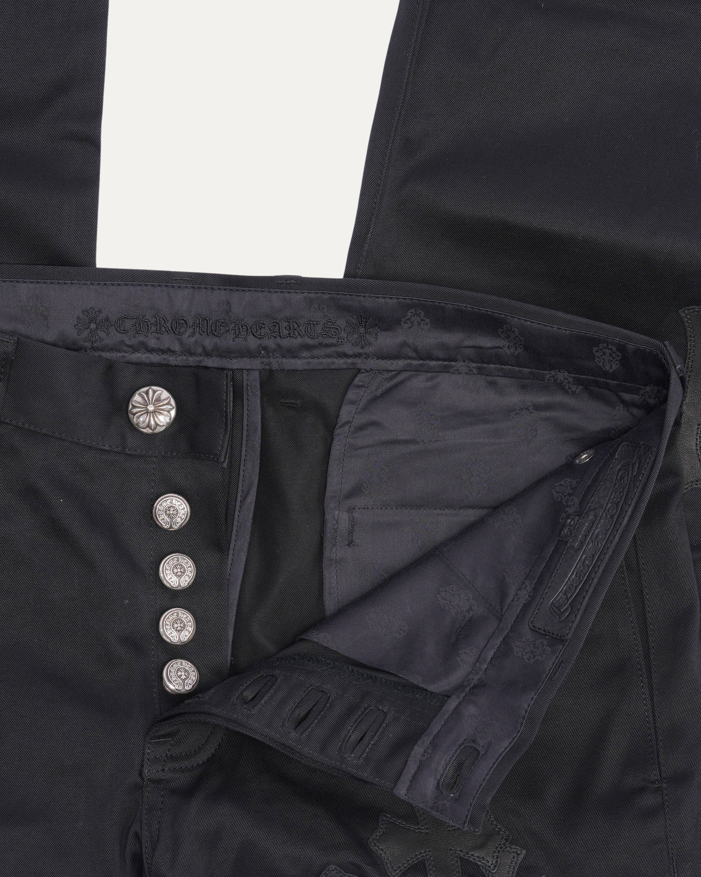 Cross Patch Chino Pants