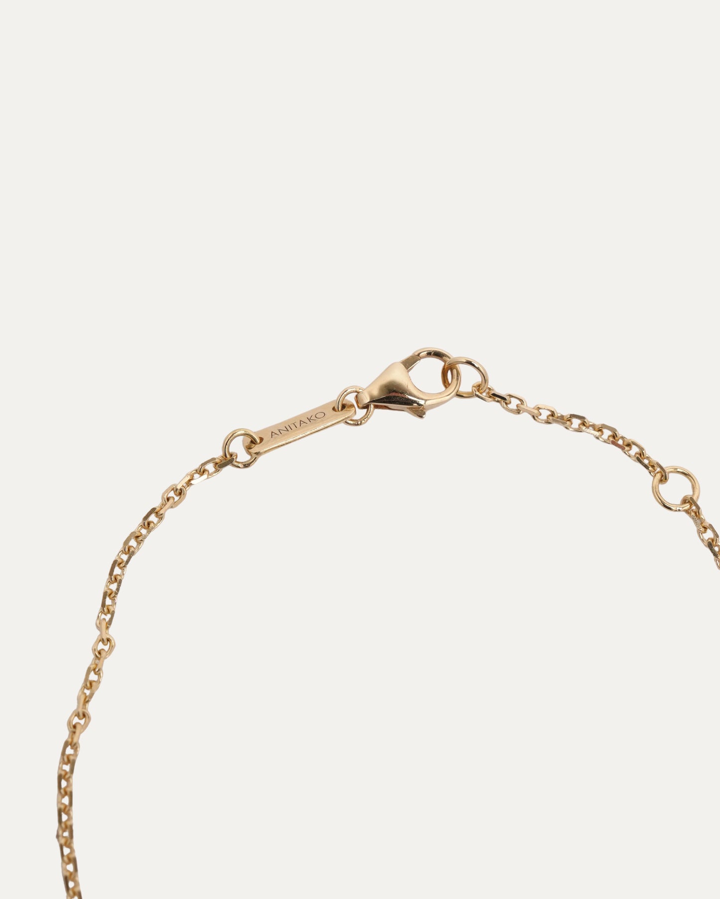 Gold Emerald Diamond Evil Eye Bracelet