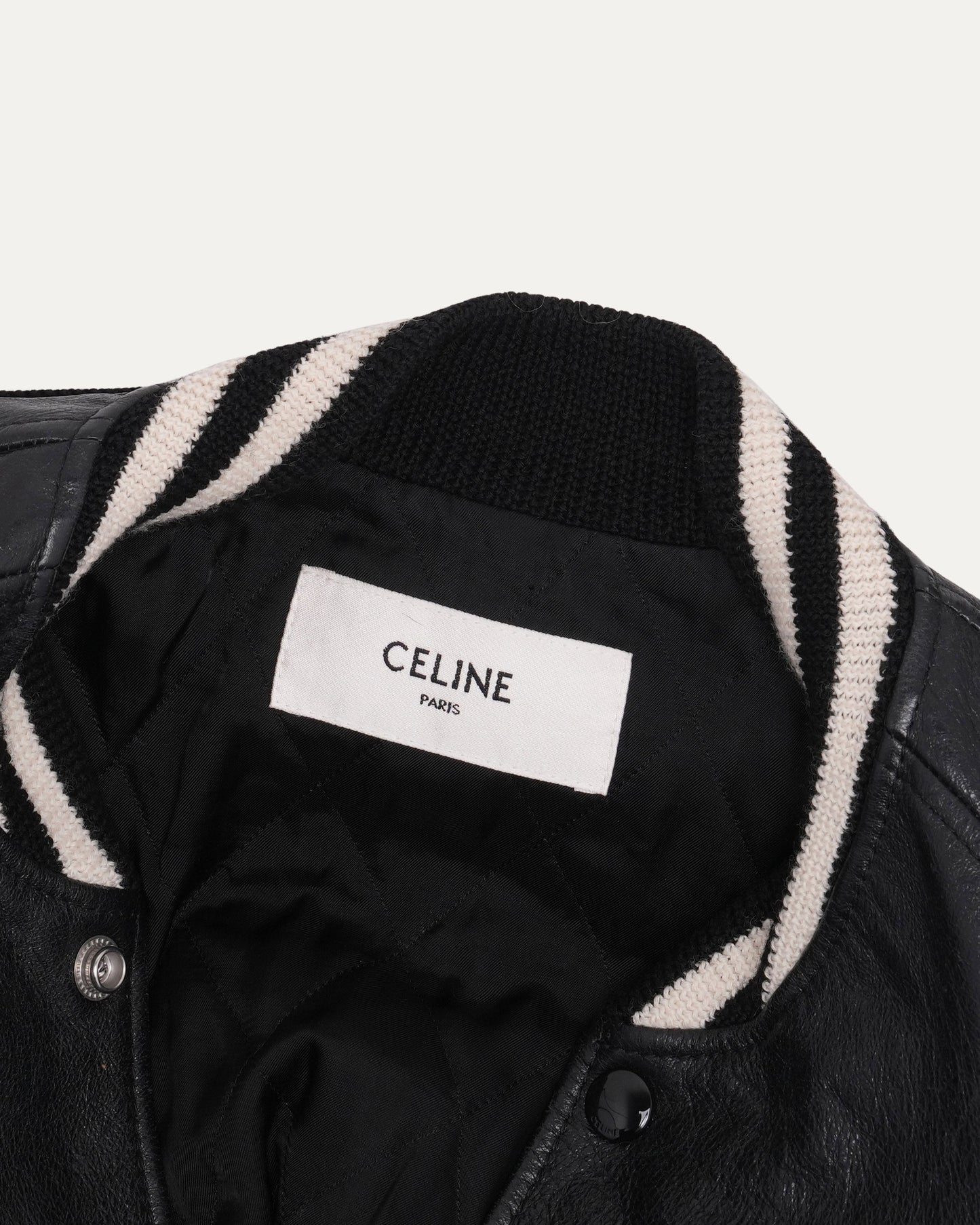 Leather Bomber Jacket