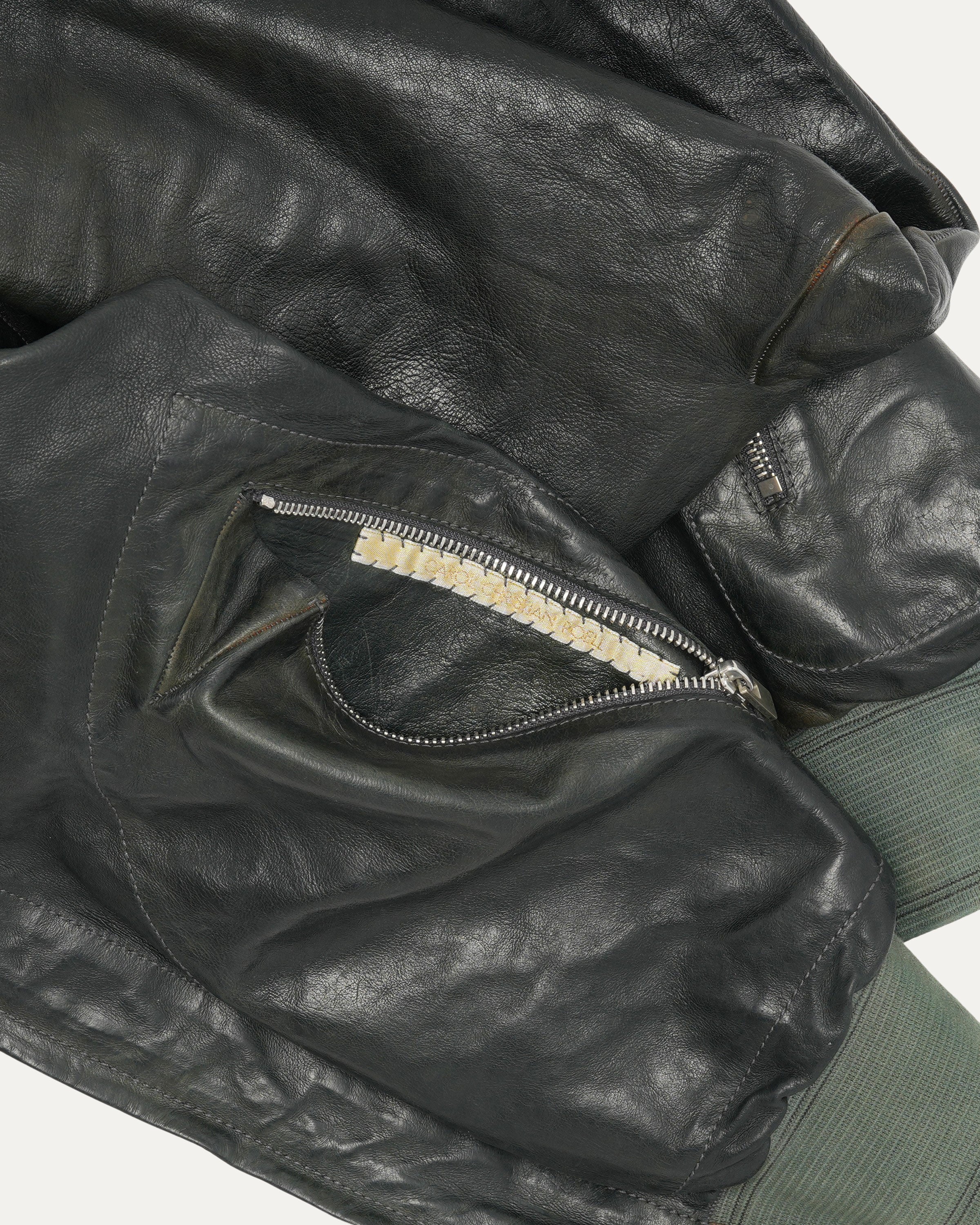 Unlined Leather LM/2399 Bomber Jacket