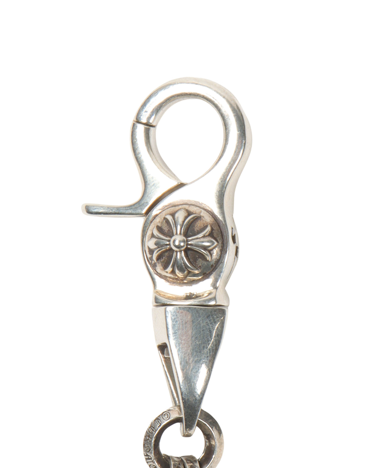 Silver Dice Keychain Clip