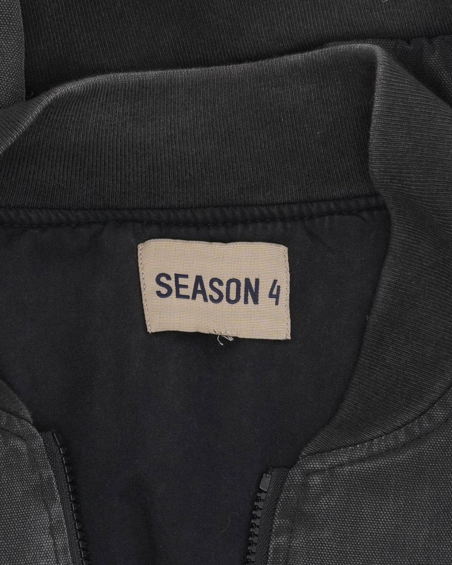 Season 4 Washed Canvas Bomber Jacket