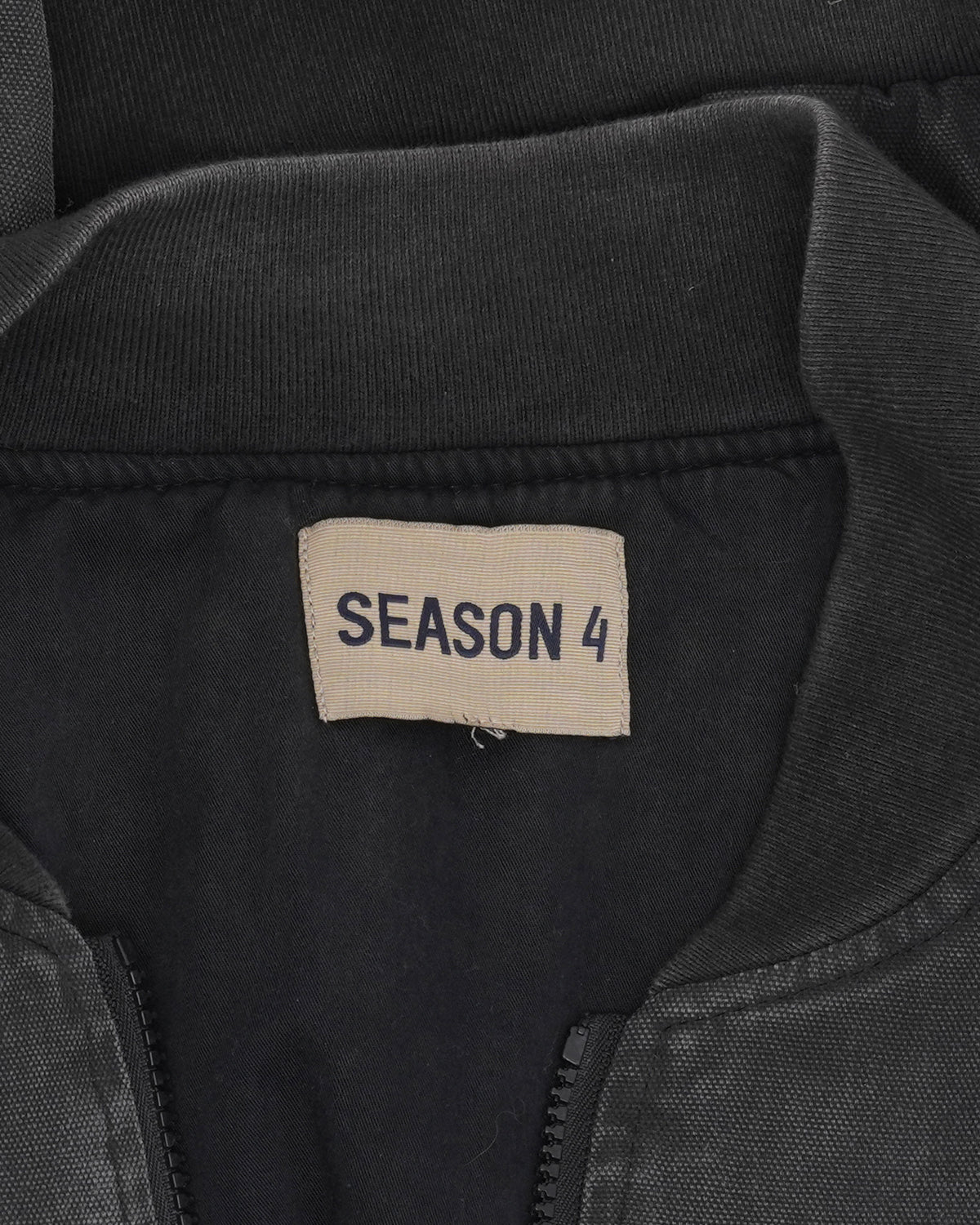 Season 4 Washed Canvas Bomber Jacket