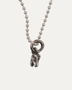 Small Dinosaur Pendant w/ Ball Chain