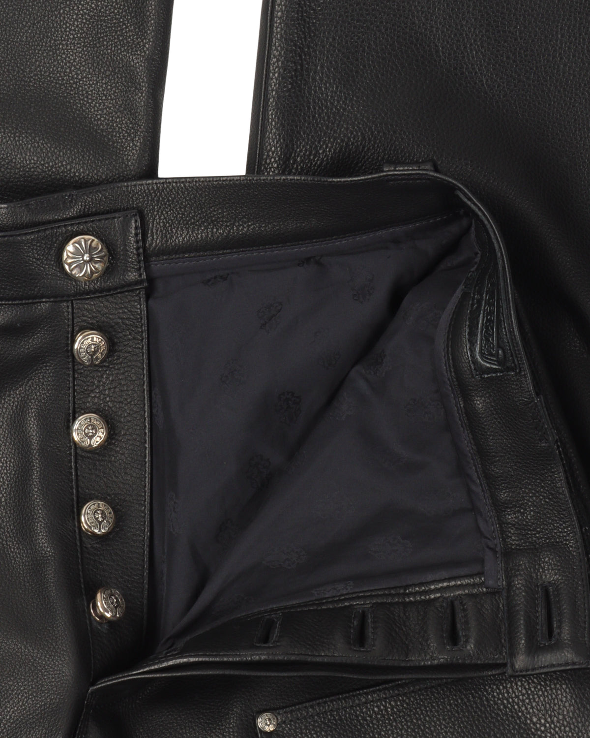 Leather Double Knee Carpenter Pants
