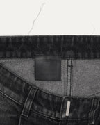 Raw Hem Baggy Jeans