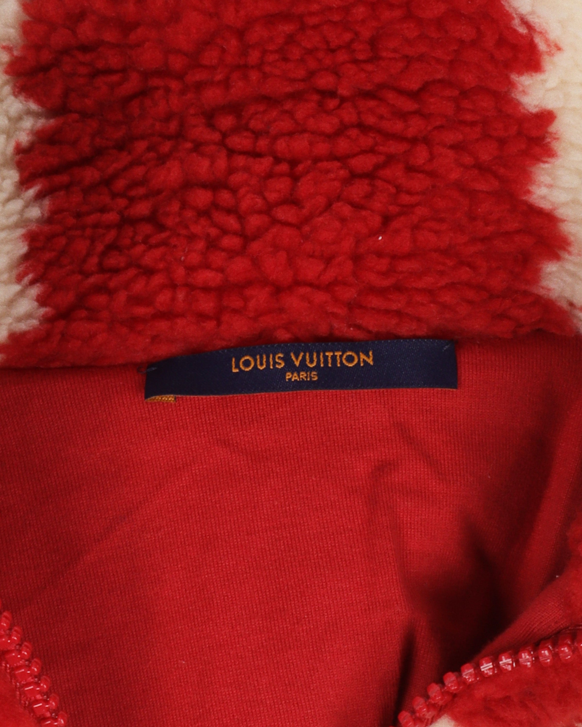 Louis Vuitton x Nigo/Human Made Damier Fleece Sz XXL