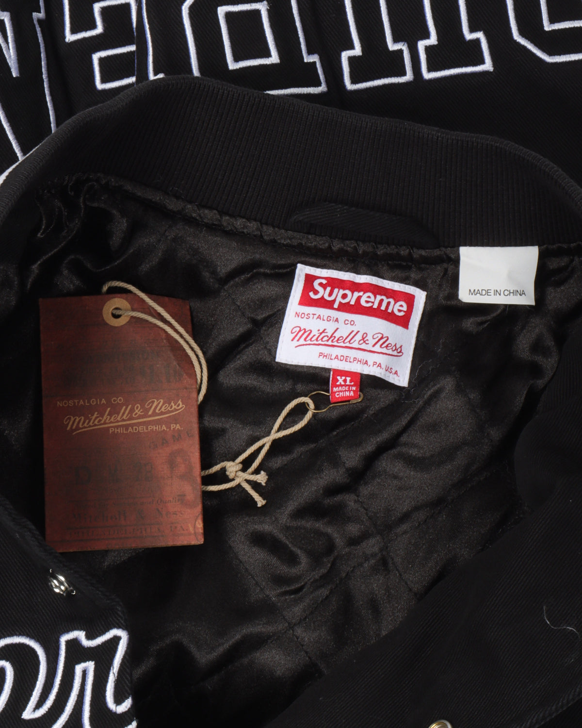 Mitchell & Ness Doughboy Twill Varsity Jacket