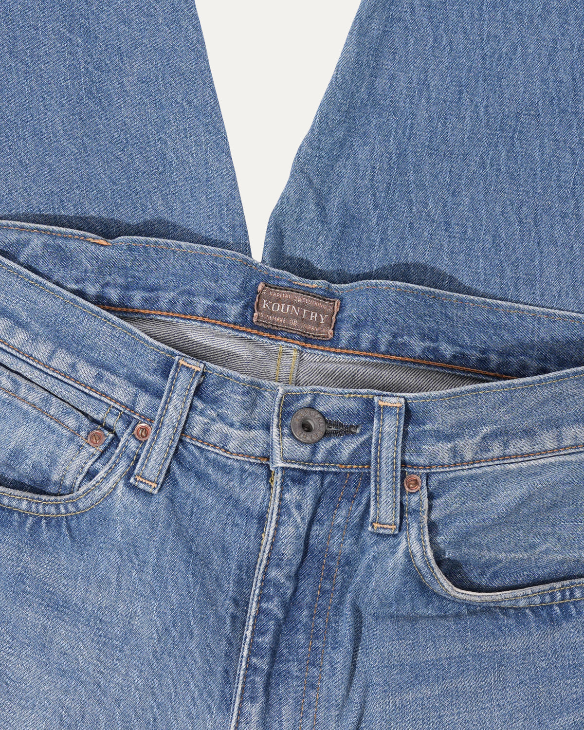 OG Skeleton Denim Shorts