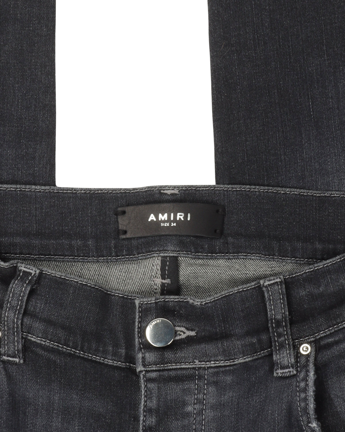 MX-1 Leather Patch Jeans