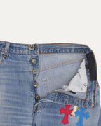 Levi's 501 Cross Patch Jeans
