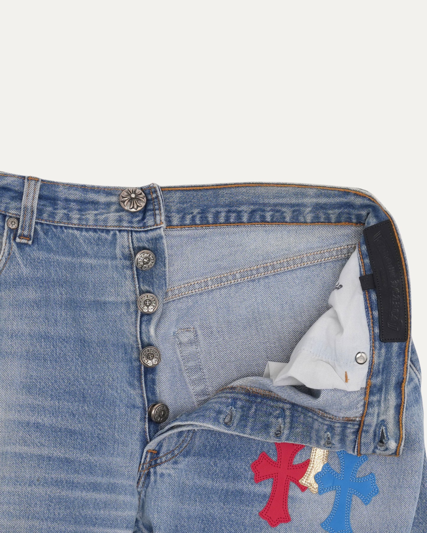 Levi's 501 Cross Patch Jeans