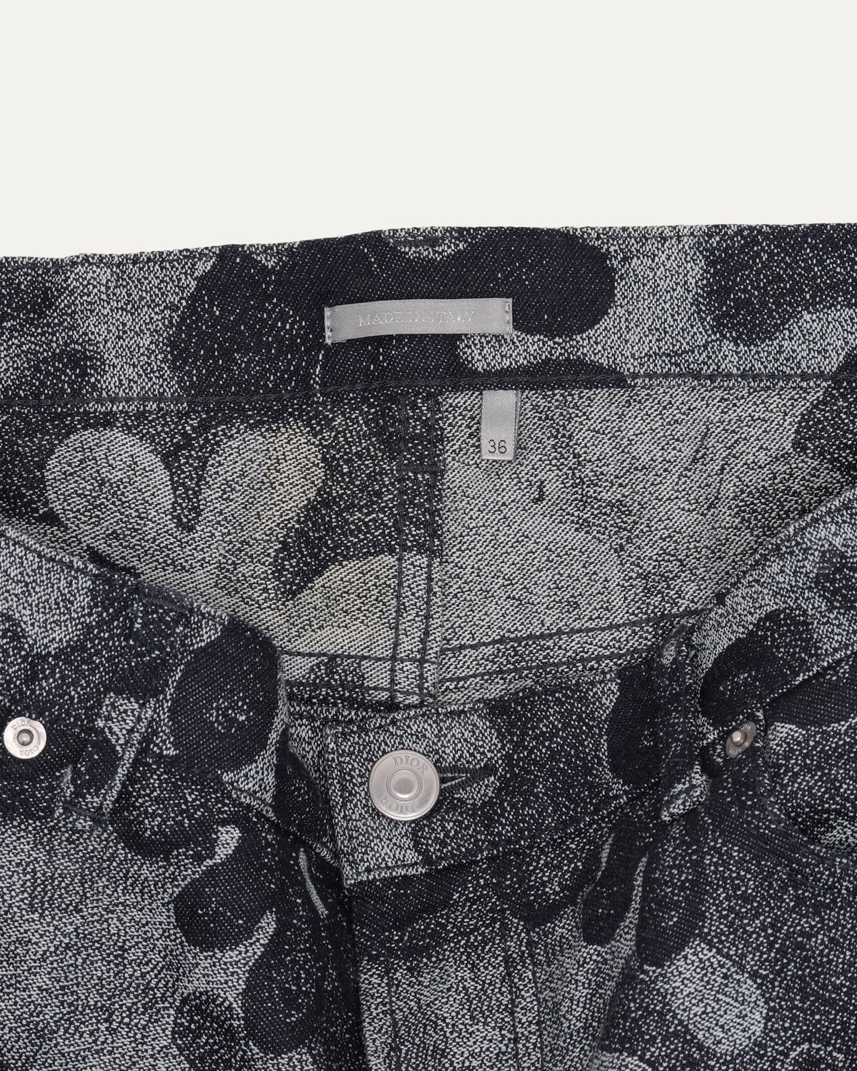 Peter Doig Camouflage Jacquard Jeans