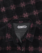 Plaid Suede Shirt