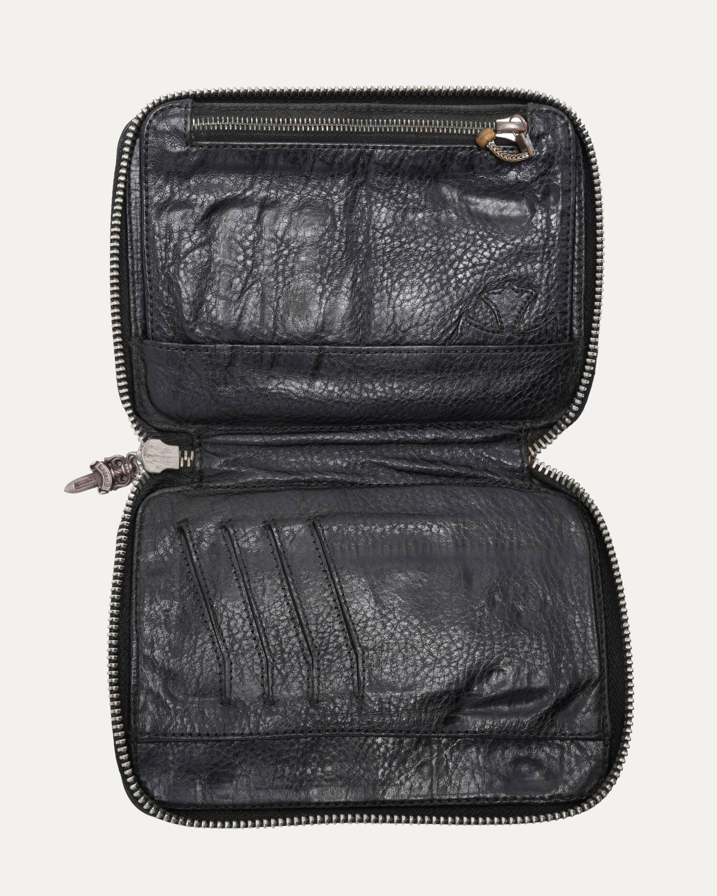 Cemetery Cross Patch Zip Wallet