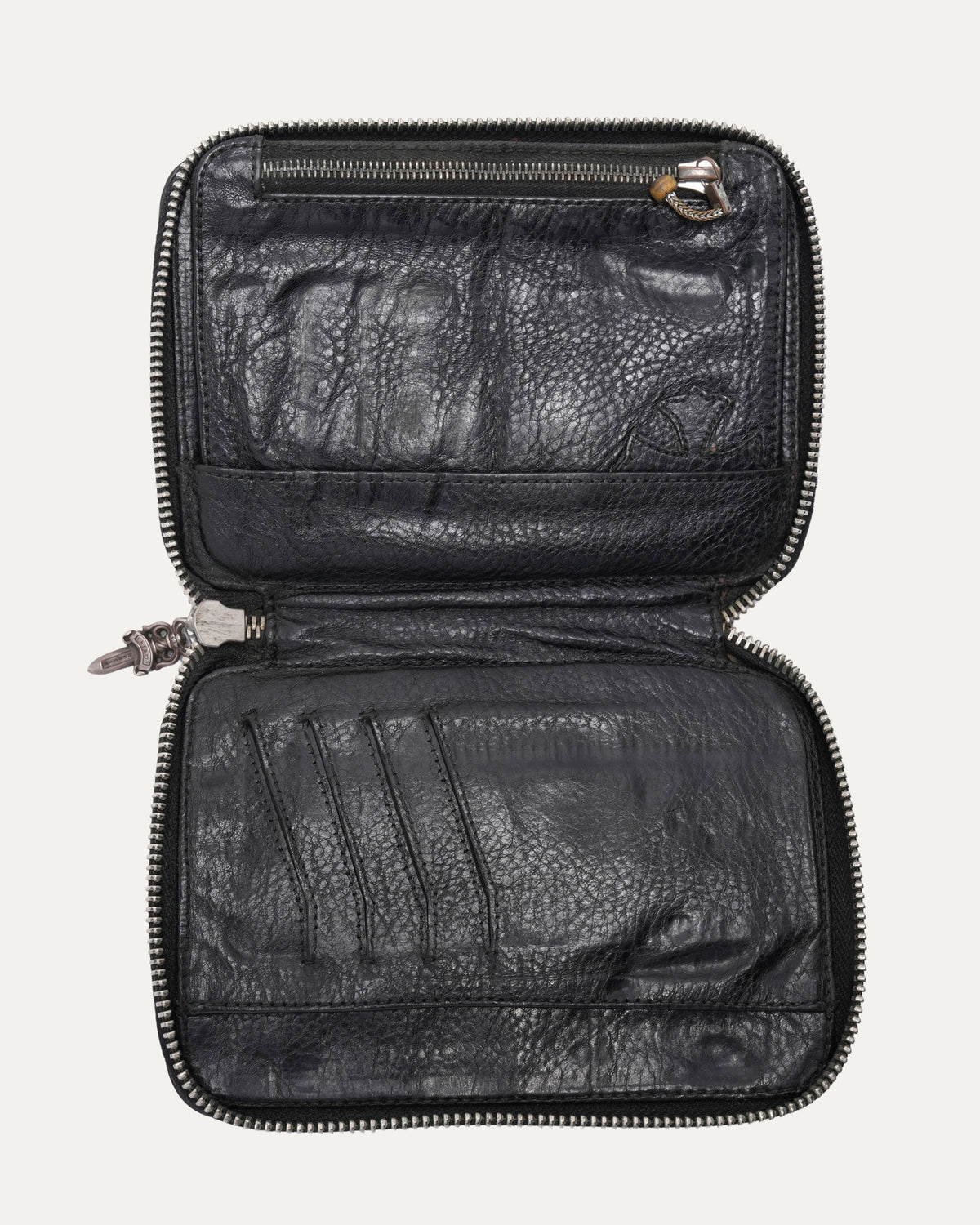 Cemetery Cross Patch Zip Wallet