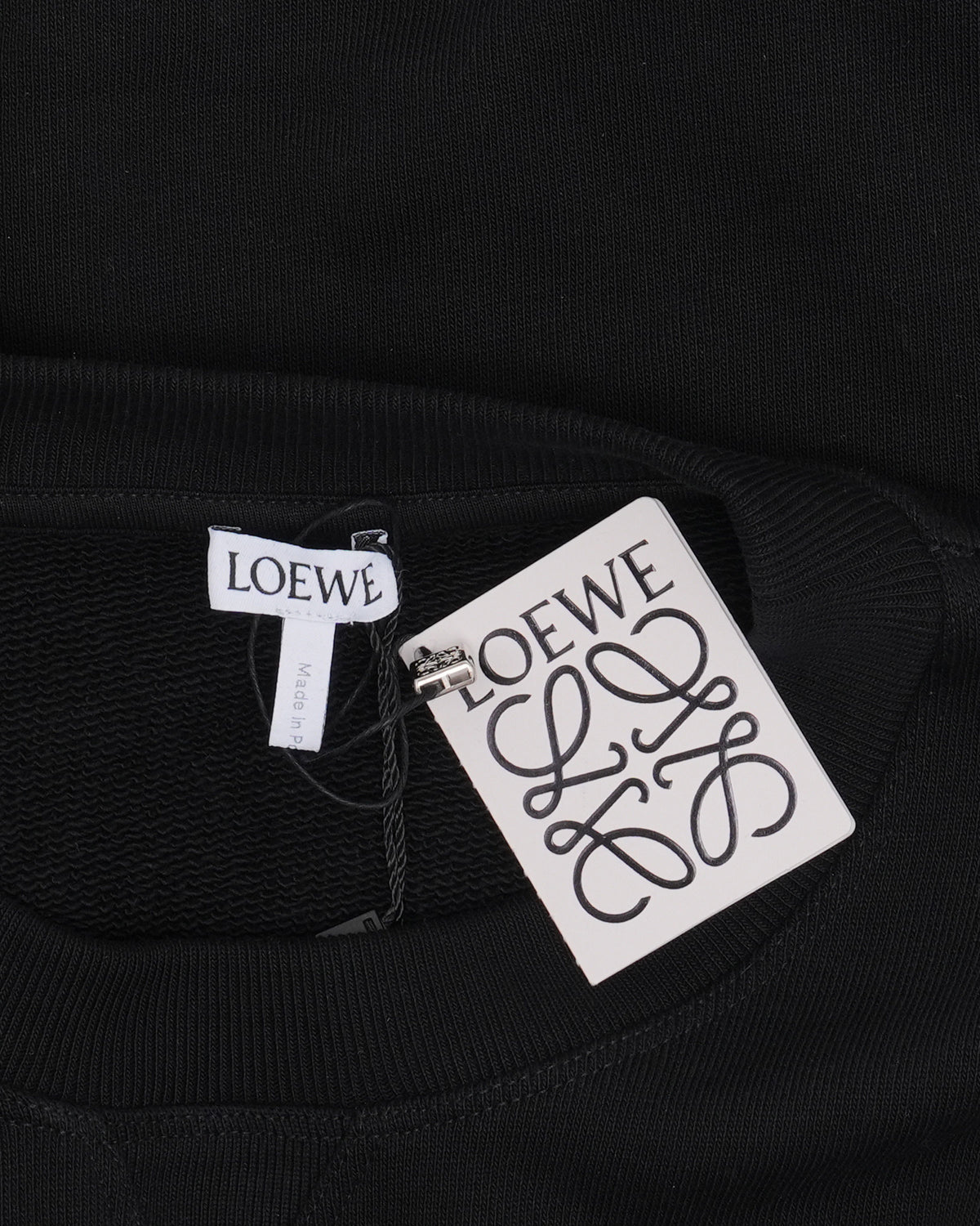 Anagram Embroidered Crewneck Sweatshirt