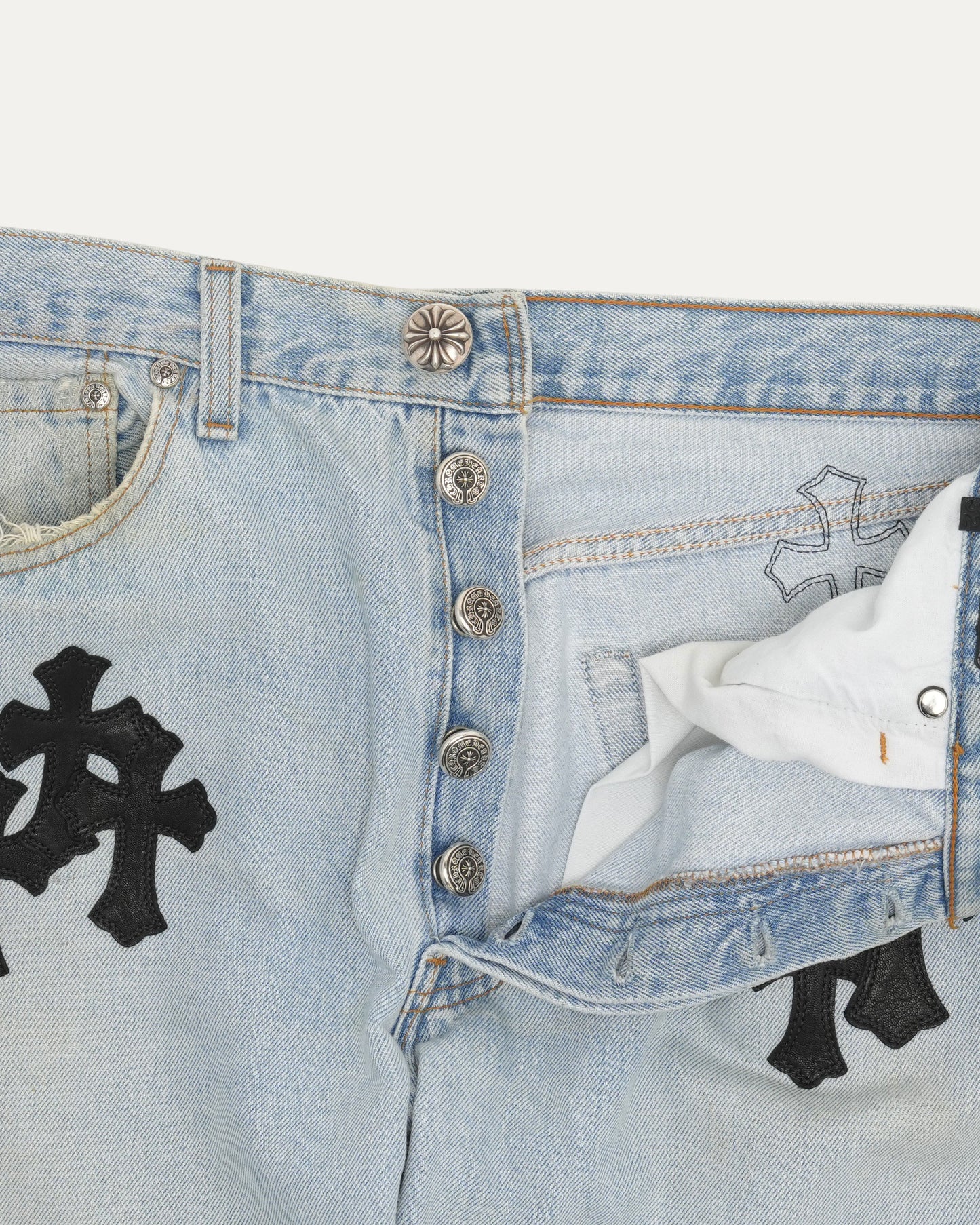 Levi's 501 Cross Patch Jeans