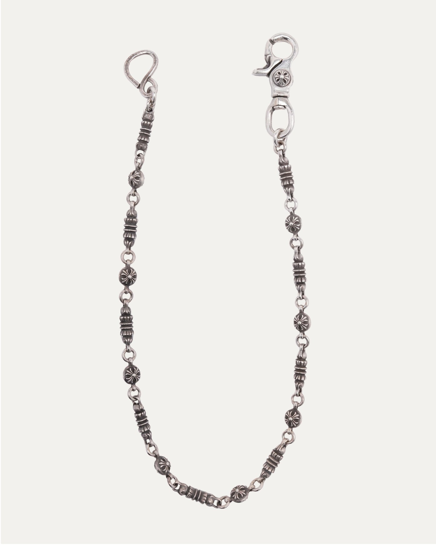 Barrel and Plus Ball Wallet Chain
